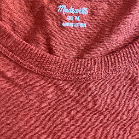 🧡Madewell Rust Color Tee🧡 - Picture 2 of 7